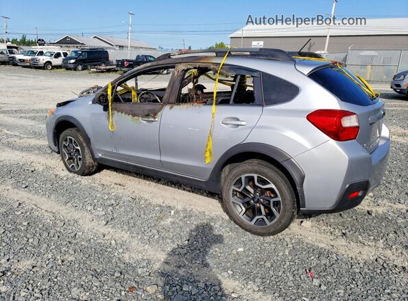 JF2GPABC6HH225755 2017 SUBARU CROSSTREK Silver Задня ліва чверть