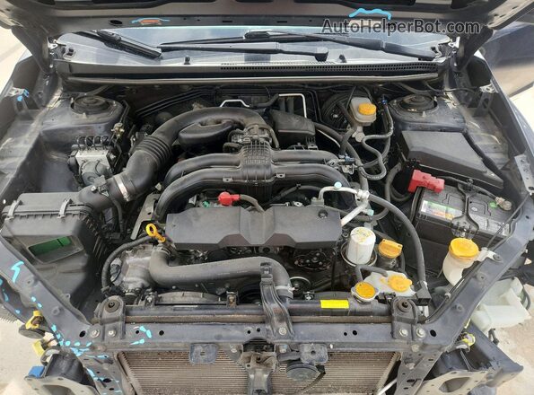 JF2GPABC6HH232026 2017 SUBARU CROSSTREK Blue Widok komory silnika