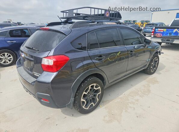 JF2GPABC6HH232026 2017 SUBARU CROSSTREK Blue Tył prawy