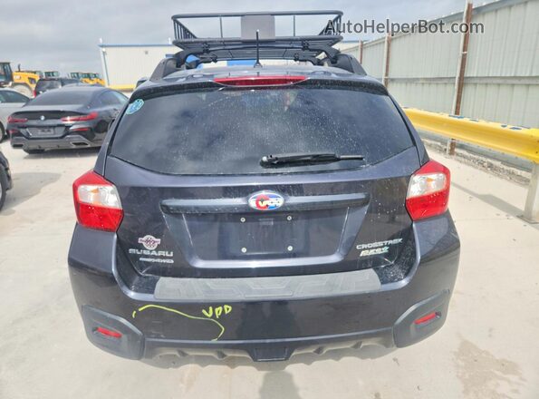 JF2GPABC6HH232026 2017 SUBARU CROSSTREK Blue Widok z tyłu
