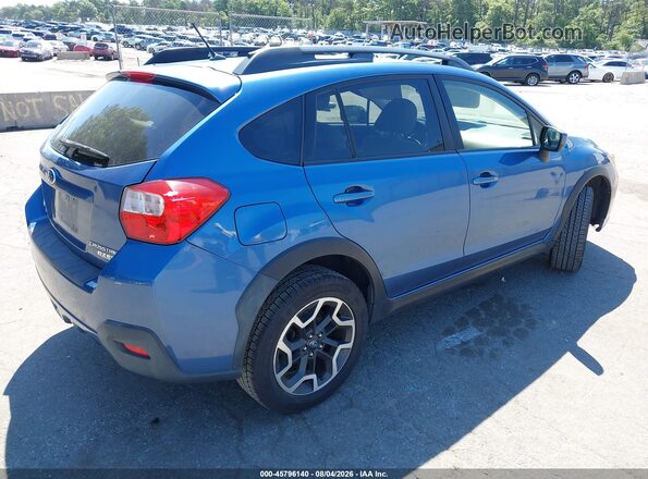 JF2GPABC6HH233189 2017 SUBARU CROSSTREK Blue Հետևի աջ
