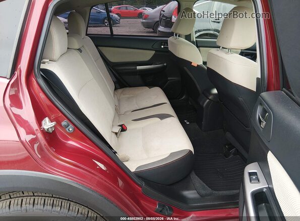 JF2GPABC6HH235539 2017 SUBARU CROSSTREK Red VIN კოდის სტიკერის ხედი