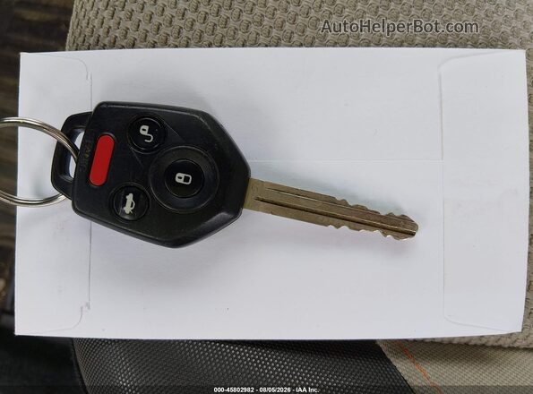 JF2GPABC6HH235539 2017 SUBARU CROSSTREK Red წინა პანელის ხედი