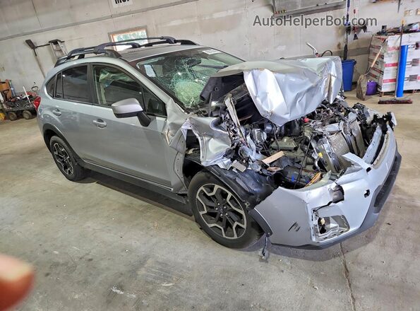 JF2GPABC6HH252275 2017 SUBARU CROSSTREK Silver Przód prawy