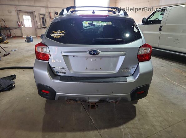 JF2GPABC6HH252275 2017 SUBARU CROSSTREK Silver Widok z tyłu