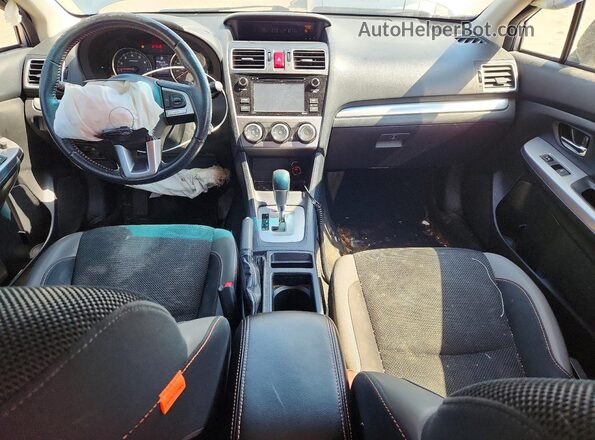 JF2GPABC6HH270002 2017 SUBARU CROSSTREK Silver Вид панелі приладів