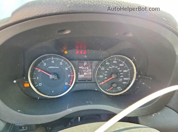 JF2GPABC6HH270002 2017 SUBARU CROSSTREK Silver Вид щитка приладів