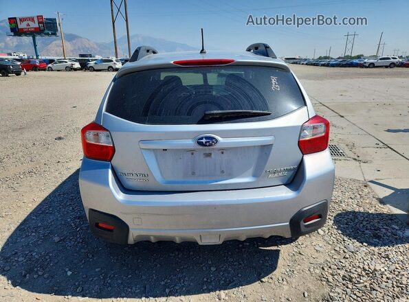 JF2GPABC6HH270002 2017 SUBARU CROSSTREK Silver Вид ззаду