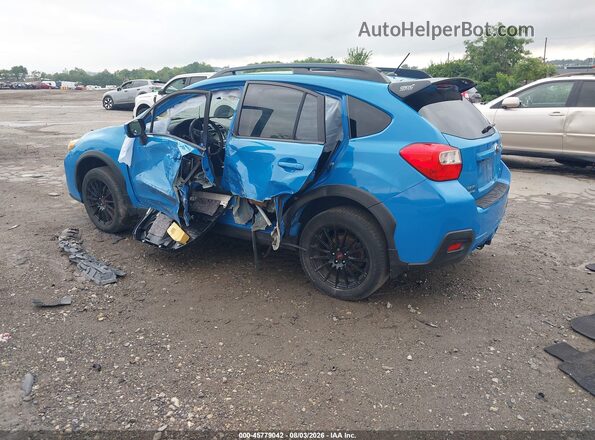 JF2GPABC7G8215590 2016 SUBARU CROSSTREK Blue Tył lewy