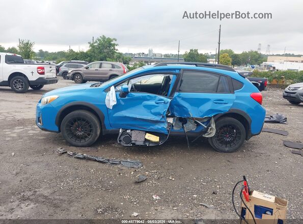 JF2GPABC7G8215590 2016 SUBARU CROSSTREK Blue Widok wnętrza 360 stopni