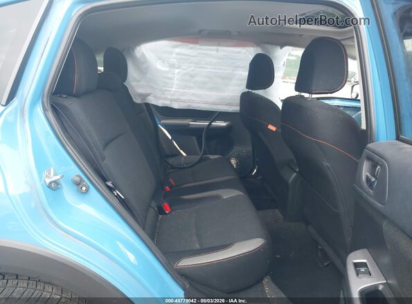 JF2GPABC7G8215590 2016 SUBARU CROSSTREK Blue Widok naklejki z numerem VIN