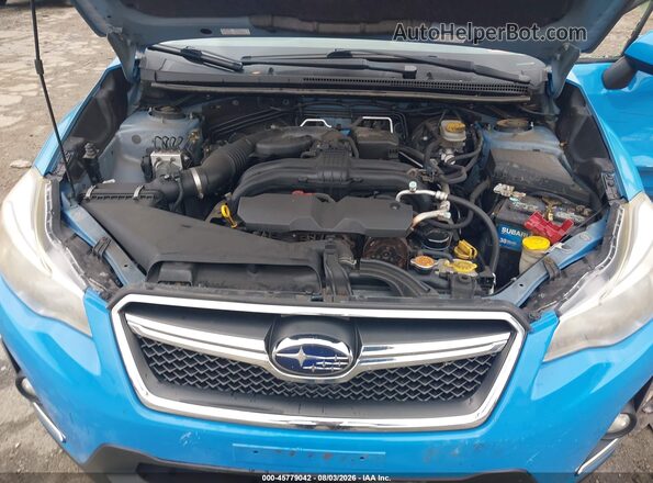 JF2GPABC7G8215590 2016 SUBARU CROSSTREK Blue Widok z tyłu