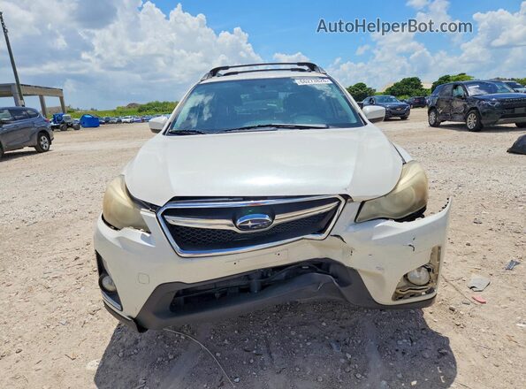 JF2GPABC7G8278494 2016 SUBARU CROSSTREK Белый Вид спереди