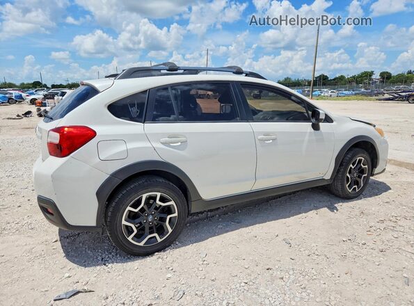JF2GPABC7G8278494 2016 SUBARU CROSSTREK Белый Задняя правая четверть