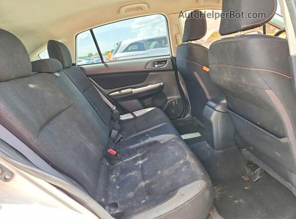 JF2GPABC7G8278494 2016 SUBARU CROSSTREK Белый Вид задней части салона