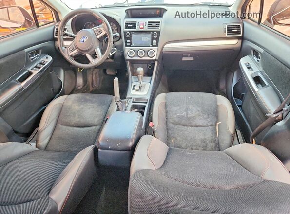 JF2GPABC7G8278494 2016 SUBARU CROSSTREK Белый Вид панели приборов