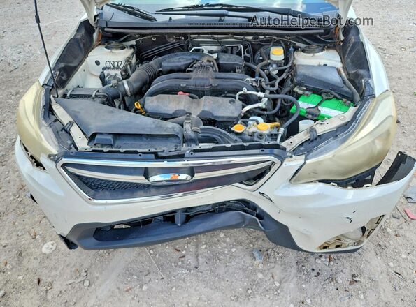 JF2GPABC7G8278494 2016 SUBARU CROSSTREK Белый Вид подкапотного пространства