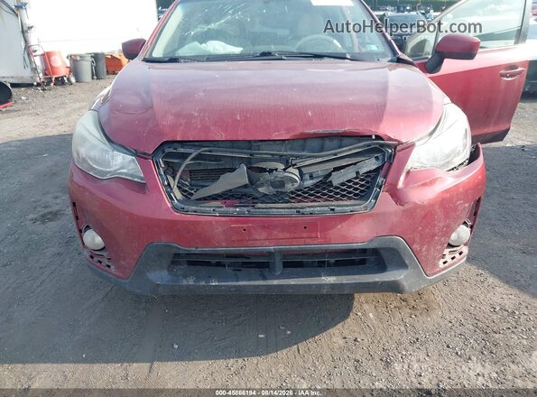 JF2GPABC7G8301160 2016 SUBARU CROSSTREK Burgundy Դիմացի տեսք