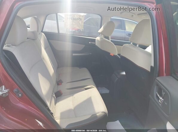 JF2GPABC7G8301160 2016 SUBARU CROSSTREK Burgundy VIN կոդի պիտակի տեսք