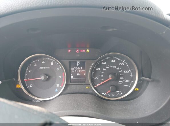 JF2GPABC7G8301160 2016 SUBARU CROSSTREK Burgundy Հետևի նստատեղերի տեսք