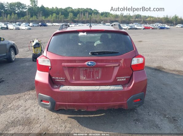 JF2GPABC7G8301160 2016 SUBARU CROSSTREK Burgundy 