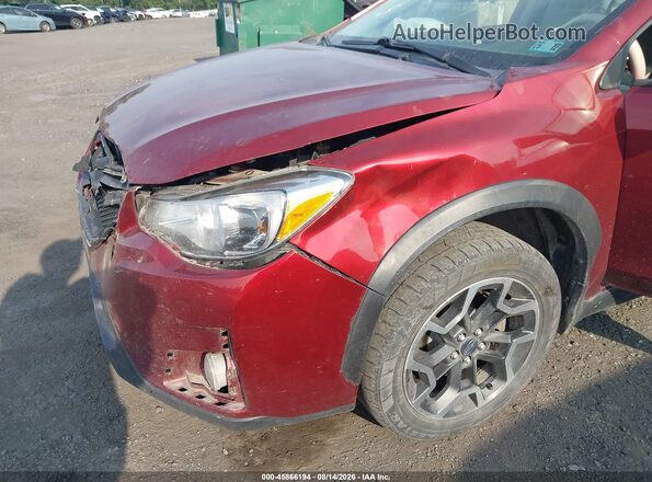 JF2GPABC7G8301160 2016 SUBARU CROSSTREK Burgundy 