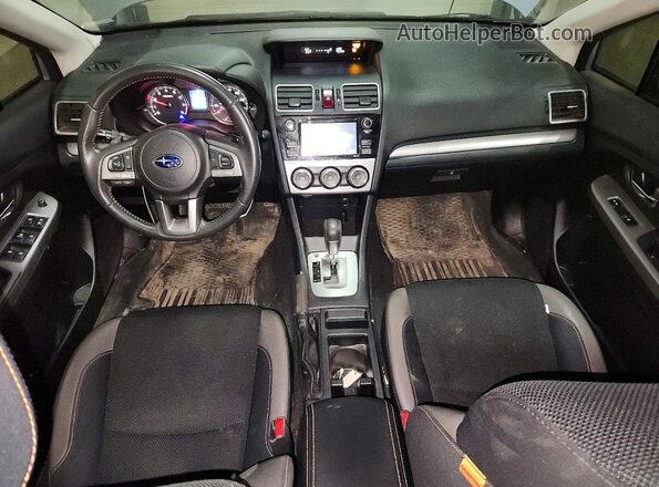 JF2GPABC7G8310988 2016 SUBARU CROSSTREK Silver Dashboard view