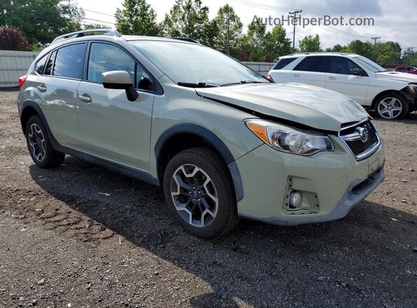 JF2GPABC7HG238732 2017 SUBARU CROSSTREK Бежевый Передняя правая четверть
