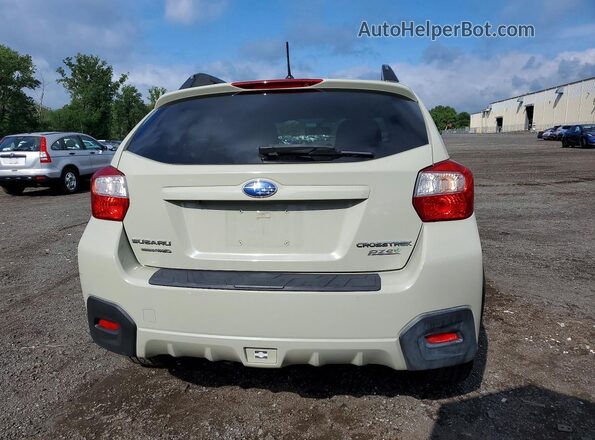 JF2GPABC7HG238732 2017 SUBARU CROSSTREK Бежевый Вид сзади