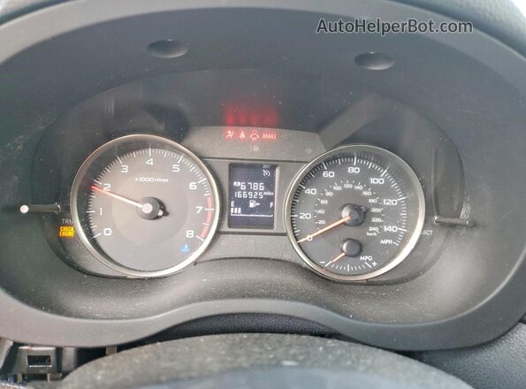 JF2GPABC7HG238732 2017 SUBARU CROSSTREK Бежевый Вид щитка приборов