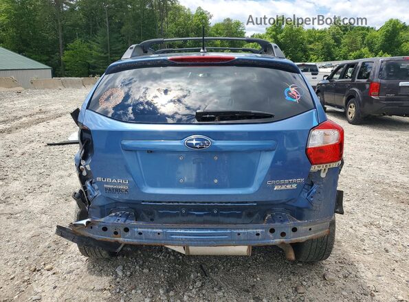 JF2GPABC7HG262495 2017 SUBARU CROSSTREK Blue Vista trasera