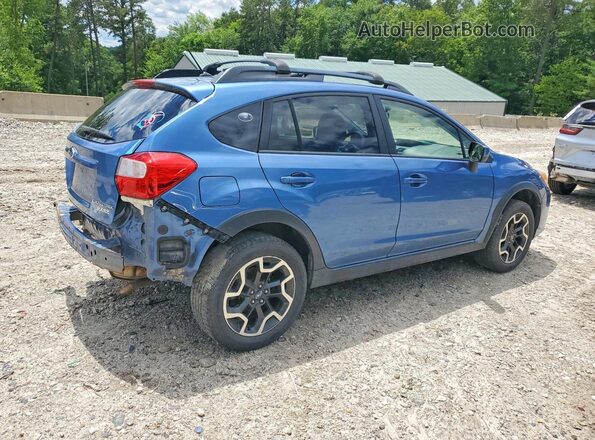 JF2GPABC7HG262495 2017 SUBARU CROSSTREK Blue Trasero derecho