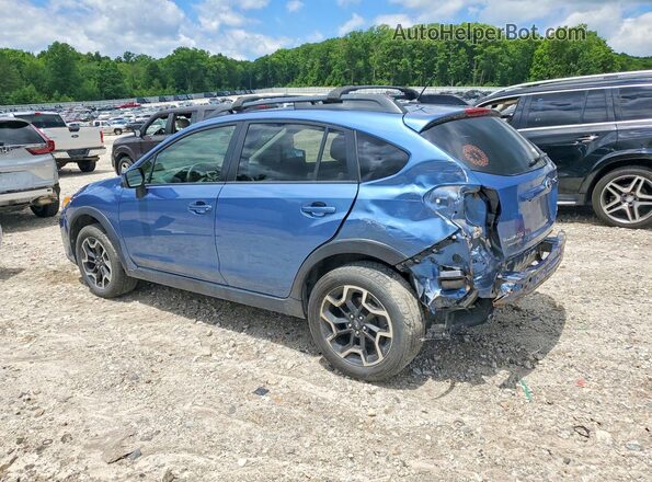 JF2GPABC7HG262495 2017 SUBARU CROSSTREK Blue Trasero izquierdo