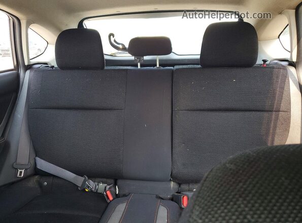 JF2GPABC8G8249036 2016 SUBARU CROSSTREK Gray Հետևի նստատեղերի տեսք