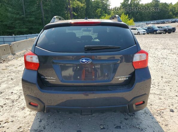 JF2GPABC8G8249036 2016 SUBARU CROSSTREK Gray Հետևի տեսք