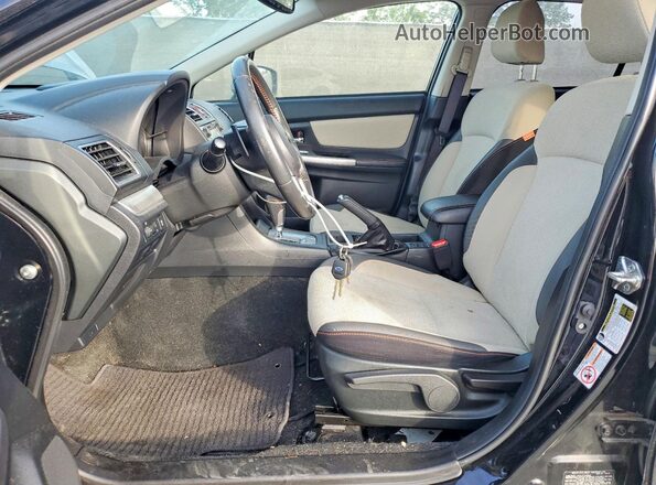 JF2GPABC8G8276608 2016 SUBARU CROSSTREK Blue Widok wnętrza z przodu