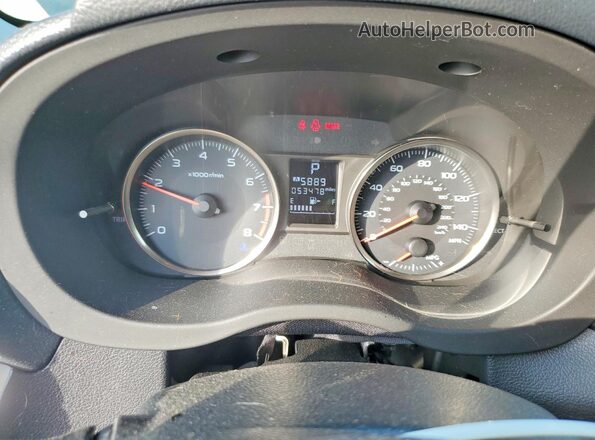 JF2GPABC8G8276608 2016 SUBARU CROSSTREK Blue Widok zestawu wskaźników