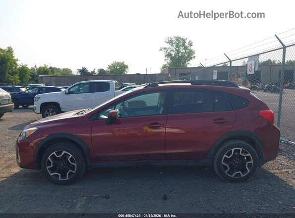 JF2GPABC8G8331803 2016 SUBARU CROSSTREK Красный Панорамный вид салона 360°