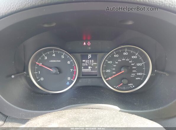 JF2GPABC8G8331803 2016 SUBARU CROSSTREK Красный Вид задних сидений