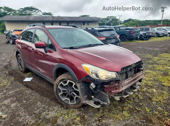 JF2GPABC8G8334149 2016 SUBARU CROSSTREK Red წინა მარჯვენა