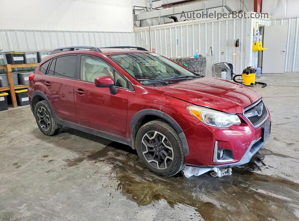 JF2GPABC9G8248445 2016 SUBARU CROSSTREK Red Առջևի աջ