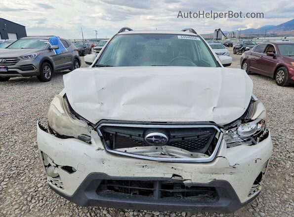 JF2GPABC9G8260546 2016 SUBARU CROSSTREK White Вид спереду