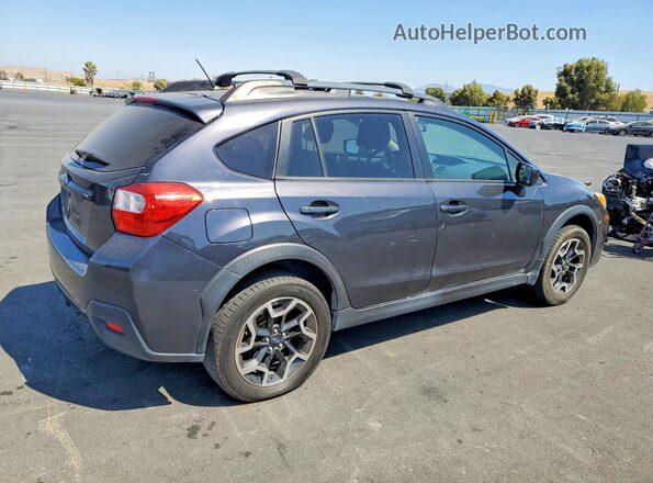 JF2GPABC9G8295183 2016 SUBARU CROSSTREK Black Trasero derecho