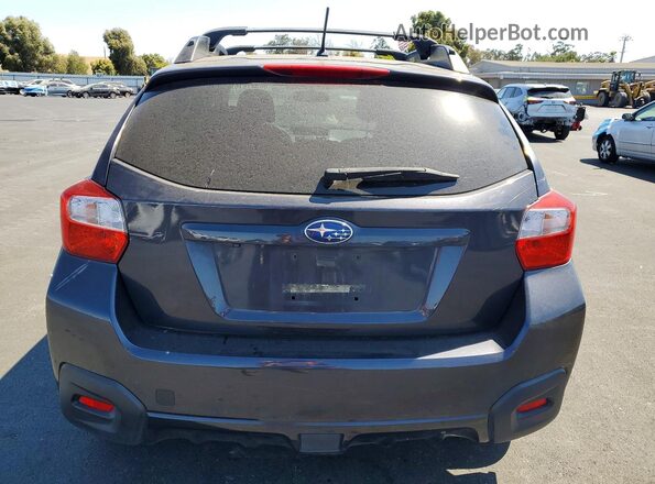 JF2GPABC9G8295183 2016 SUBARU CROSSTREK Black Vista trasera
