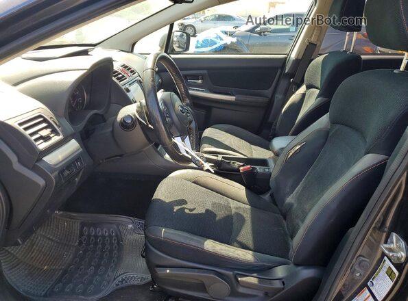 JF2GPABC9G8295183 2016 SUBARU CROSSTREK Black Vista interior delantera