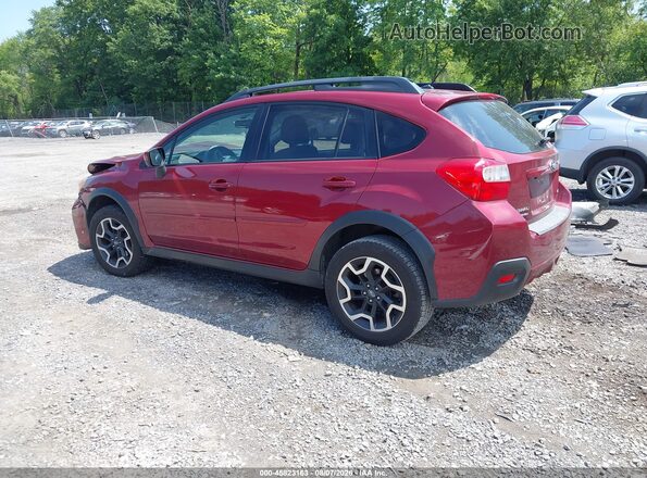 JF2GPABC9G8325041 2016 SUBARU CROSSTREK Red Trasero izquierdo