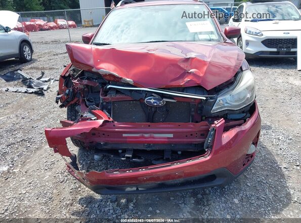 JF2GPABC9G8325041 2016 SUBARU CROSSTREK Red Vista frontal