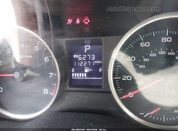JF2GPABC9G8325041 2016 SUBARU CROSSTREK Red Vista de los asientos traseros