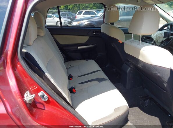 JF2GPABC9G8325041 2016 SUBARU CROSSTREK Red Vista de la etiqueta del VIN