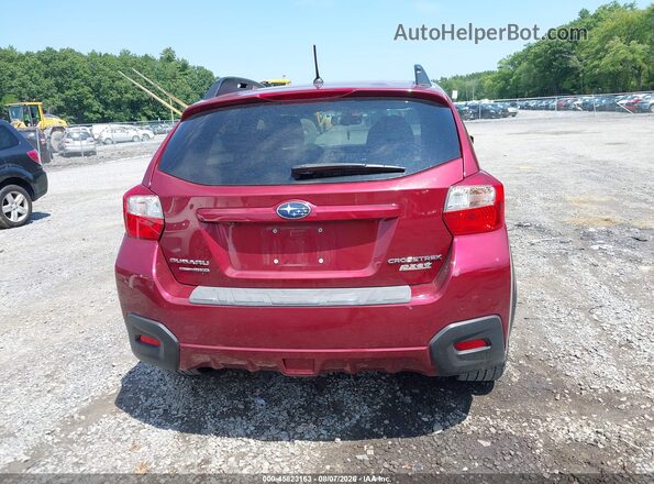 JF2GPABC9G8325041 2016 SUBARU CROSSTREK Red 